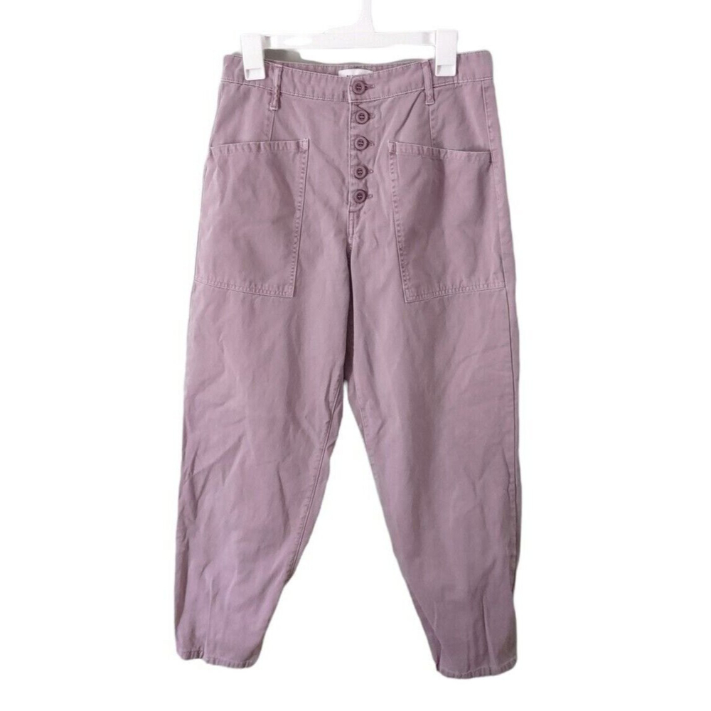 Pistola High Rise Tammy Trousers Womens 29 Lilac Dust Denim Pants Jeans Ankle